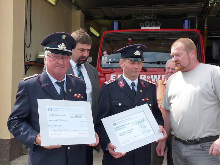 Abgasanlage f&uuml;r Feuerwehr