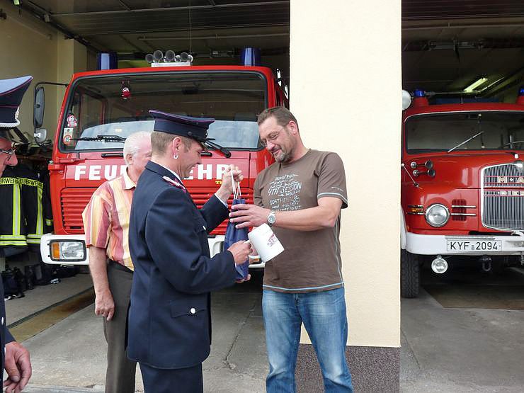 Abgasanlage f&uuml;r Feuerwehr