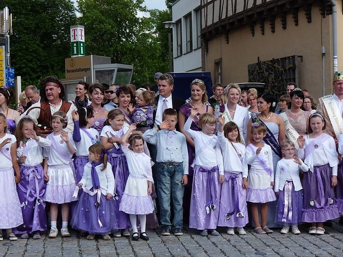 Fliederkorso in Frankenhausen