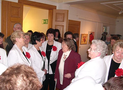 Gertrud Liefeith im Gespr&auml;ch