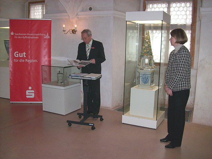 &Uuml;bergabe Dauerleihgaben