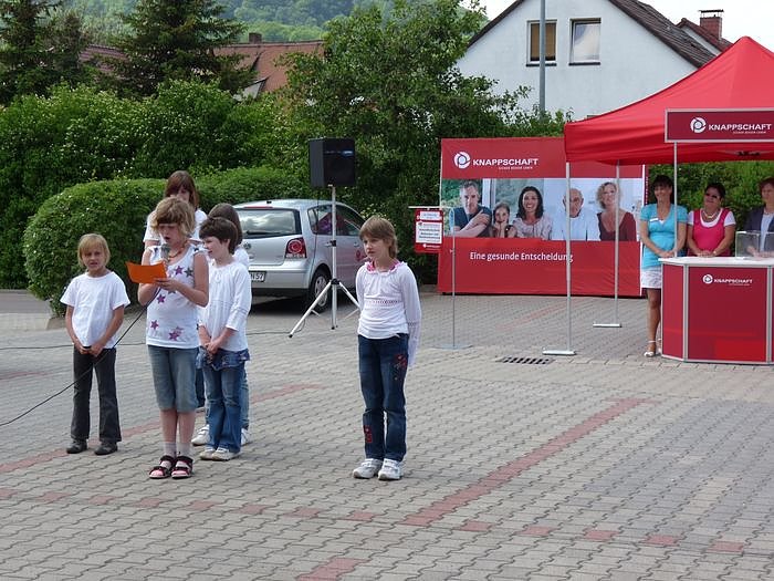 Einweihung der Knappschaftsstra&szlig;e