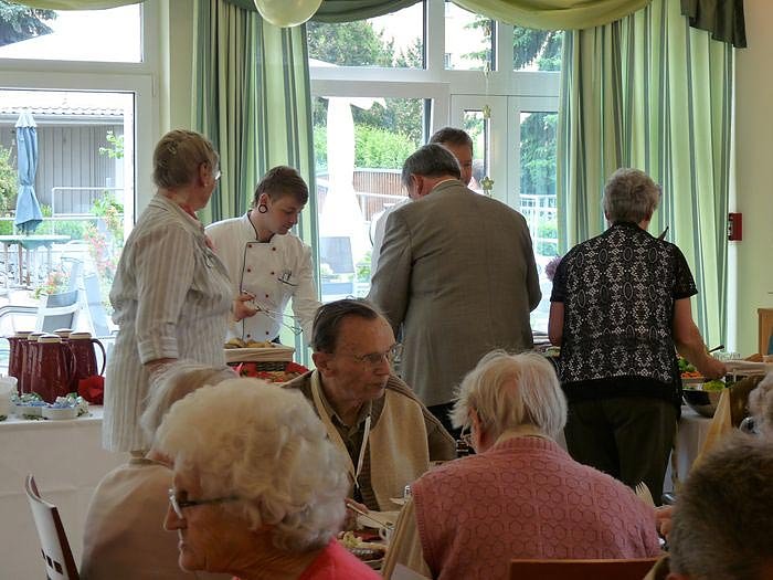 Wohnbereich eingeweiht