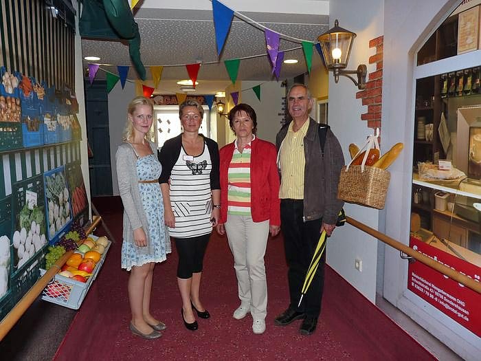 Wohnbereich eingeweiht