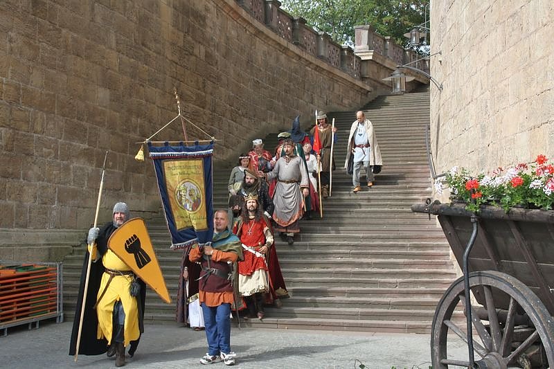 Die Markter&ouml;ffnung zum Residenzfest