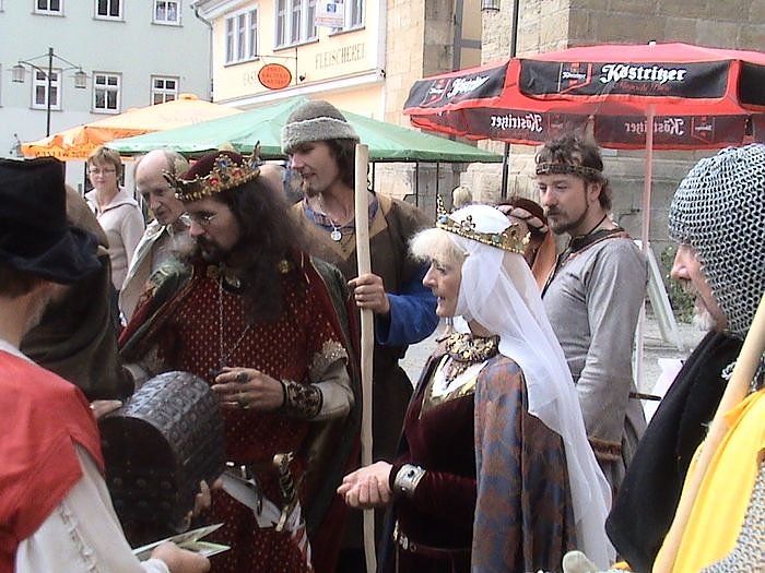 H&auml;scher auf dem Residenzfes