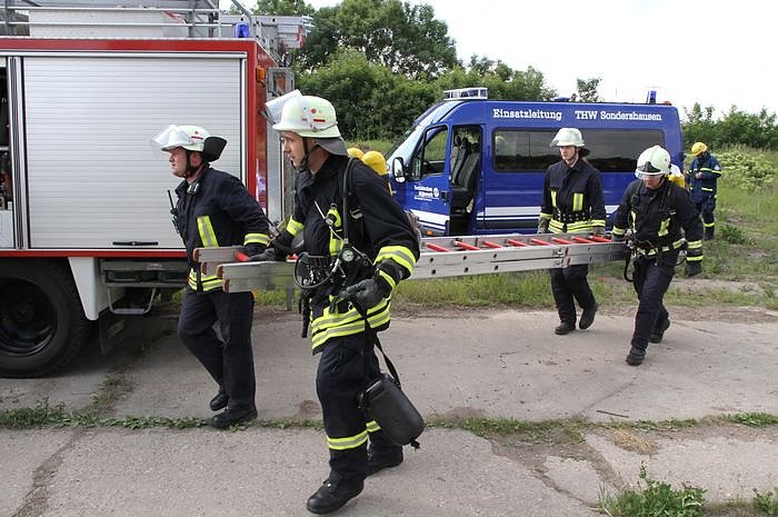 Gro&szlig;einsatz von Rettungskr&auml;ften