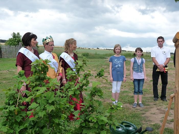 Laubk&ouml;nig gekr&ouml;nt