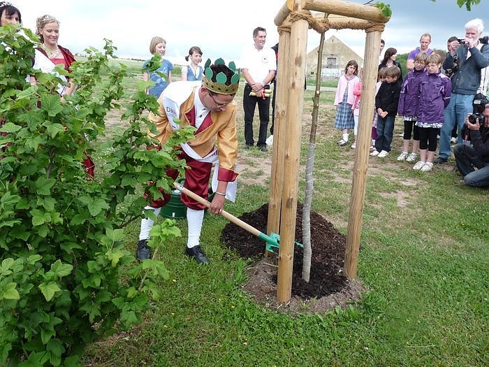 Laubk&ouml;nig gekr&ouml;nt