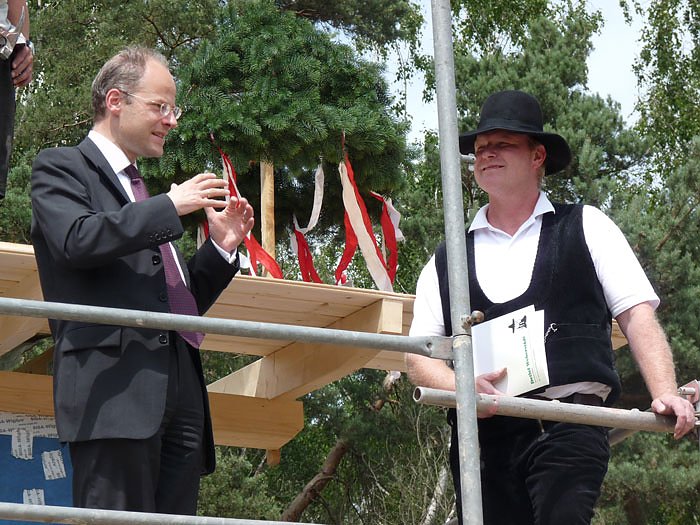 Richtfest gefeiert
