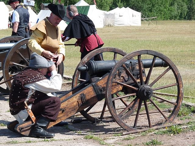 Kanonendonner auf Dickkopf