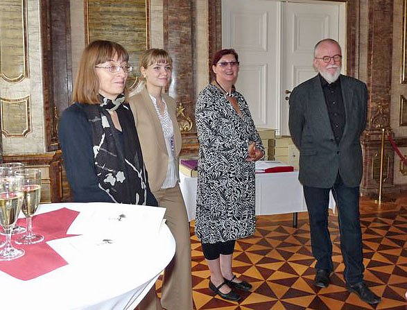 &Uuml;bergabe der Sammlung Heidenheimiana