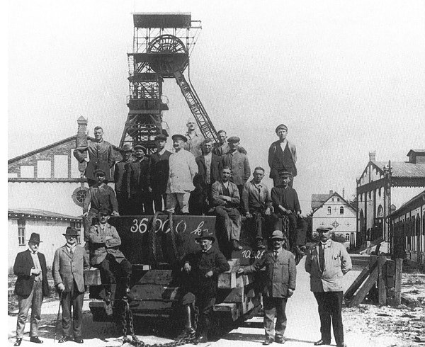 Belegschaft Schacht Immenrode