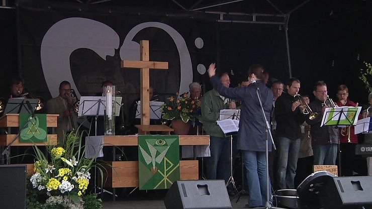 Gottesdienst gefeiert