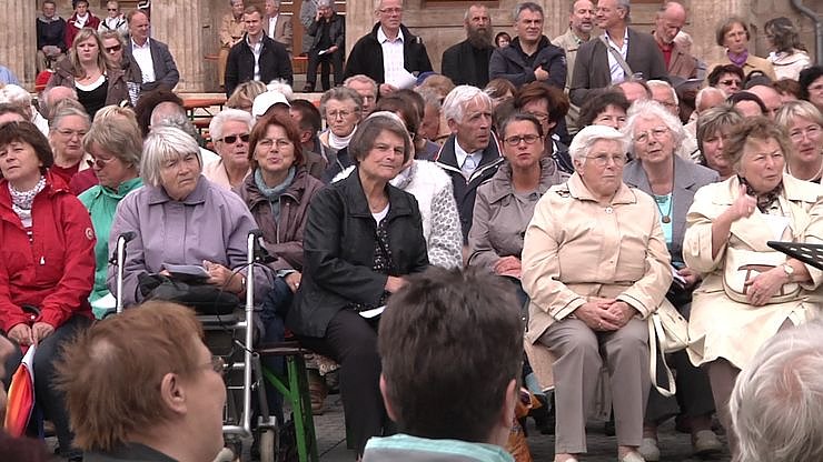 Gottesdienst gefeiert