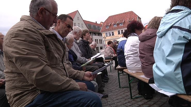 Gottesdienst gefeiert