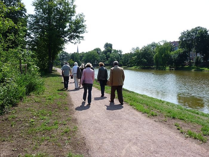Sanierung Parkbr&uuml;cke und F&uuml;rstenweg