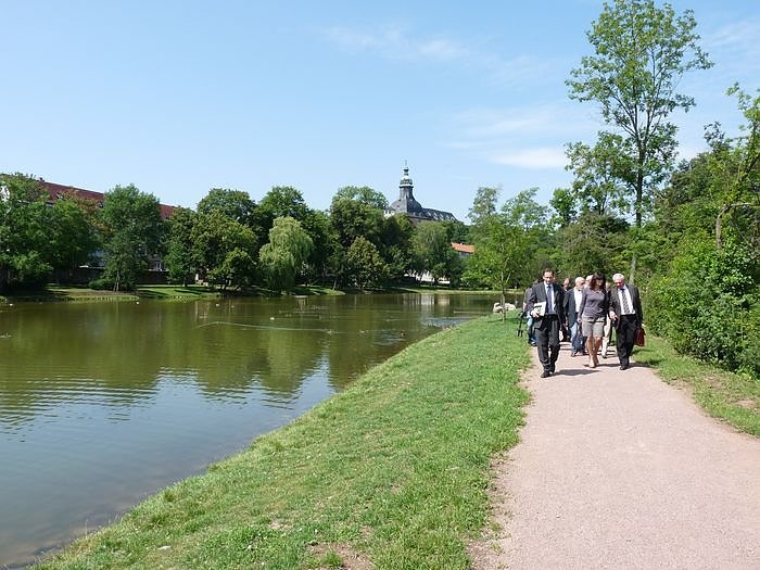 Sanierung Parkbr&uuml;cke und F&uuml;rstenweg