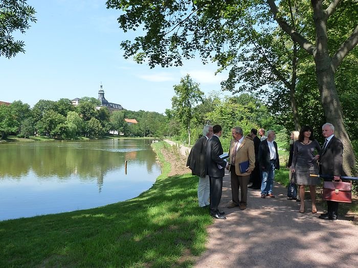 Sanierung Parkbr&uuml;cke und F&uuml;rstenweg