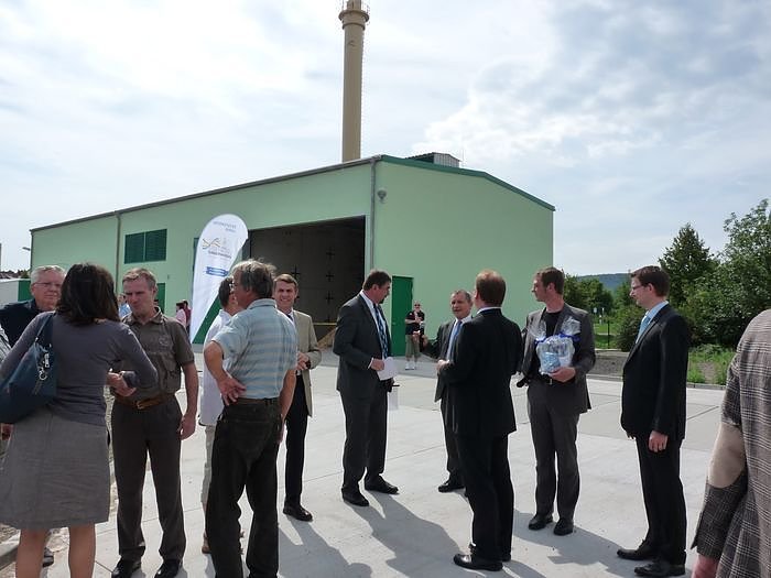 Auf Knopf gedr&uuml;ckt