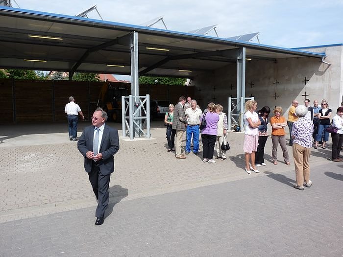 Auf Knopf gedr&uuml;ckt