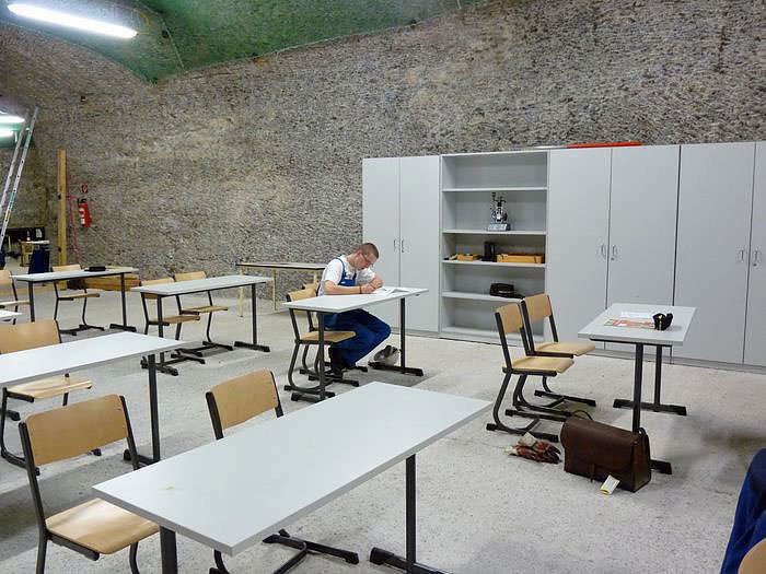 Premiere in der Grube