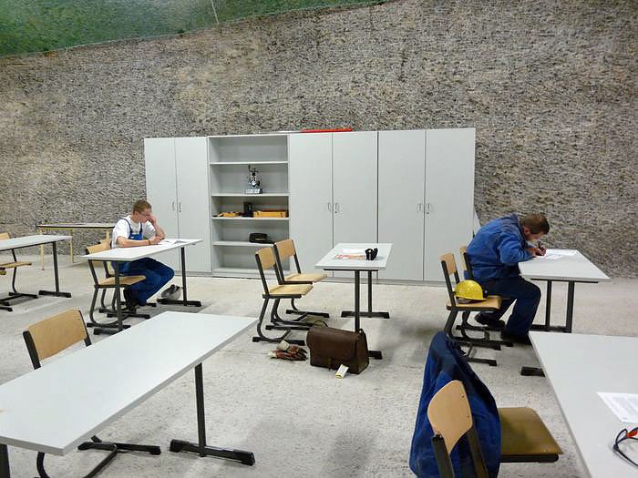 Premiere in der Grube