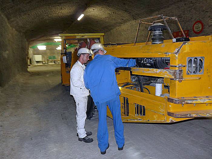 Premiere in der Grube