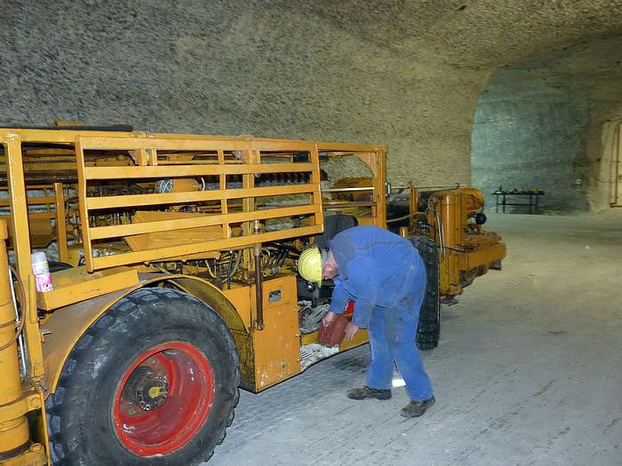 Premiere in der Grube