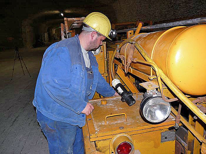 Premiere in der Grube