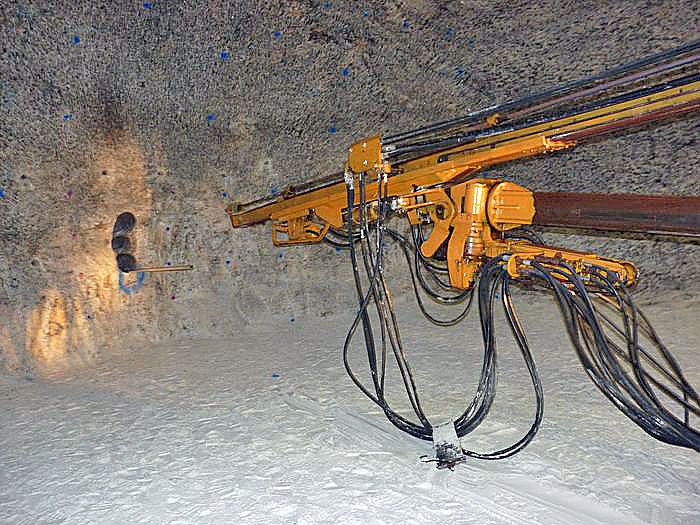 Premiere in der Grube