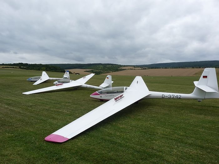 In die Luft gegangen