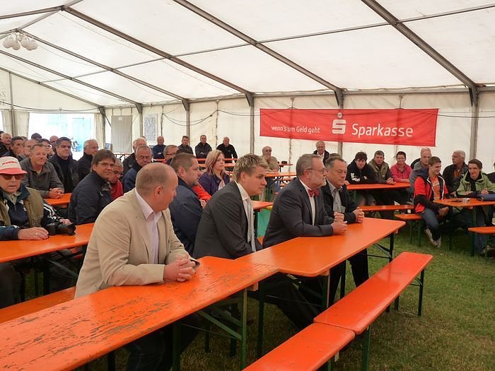 In die Luft gegangen