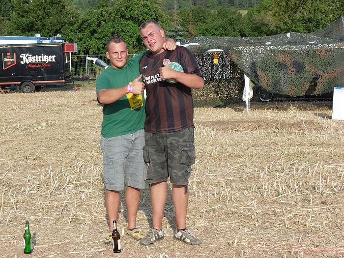 Erste Kirmesburschen angereist