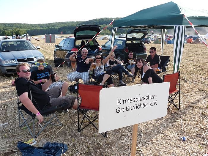 Erste Kirmesburschen angereist