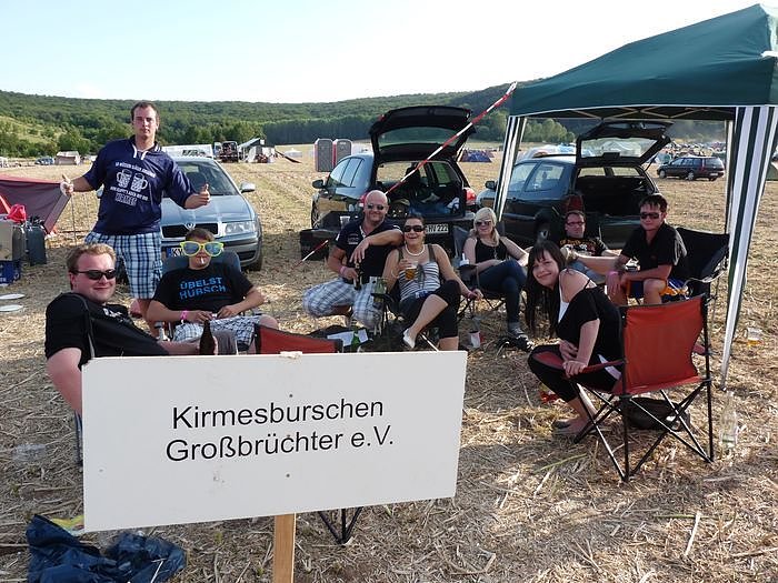 Erste Kirmesburschen angereist