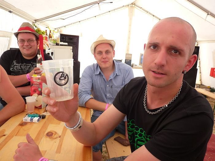 Erste Kirmesburschen angereist