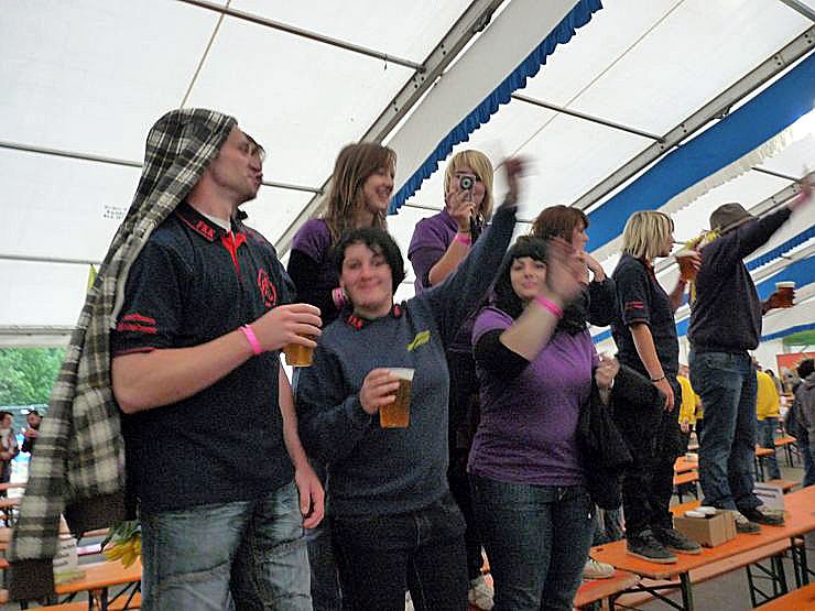 St&uuml;rmisch gefeiert