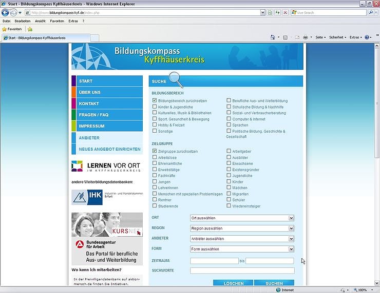 Startschuss f&uuml;r Kompass