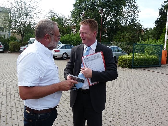 Matschie in der Talstra&szlig;e