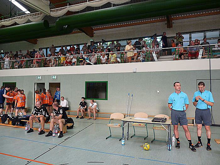 Werbung f&uuml;r den Handball