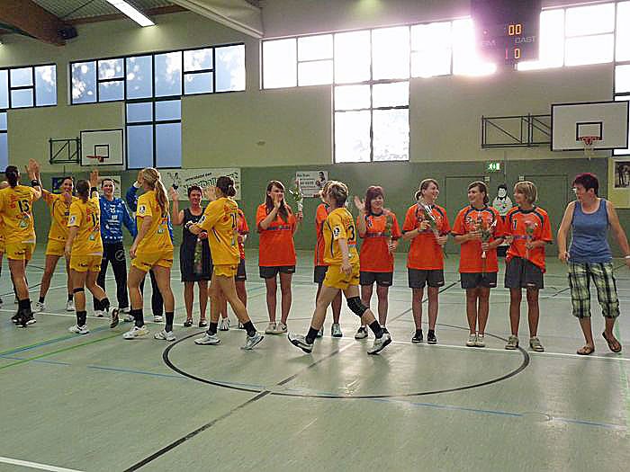 Werbung f&uuml;r den Handball