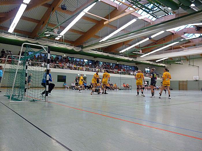 Werbung f&uuml;r den Handball