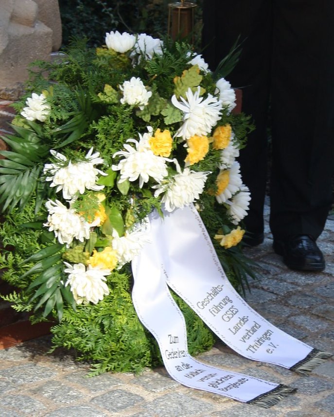 Der Toten Kameraden gedacht