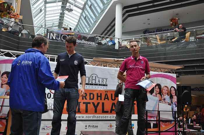 Siegerehrung in der Galerie