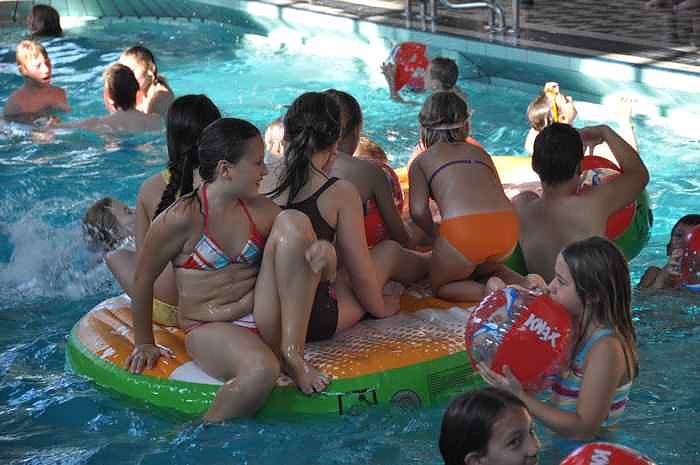 Knax Party im Badehaus