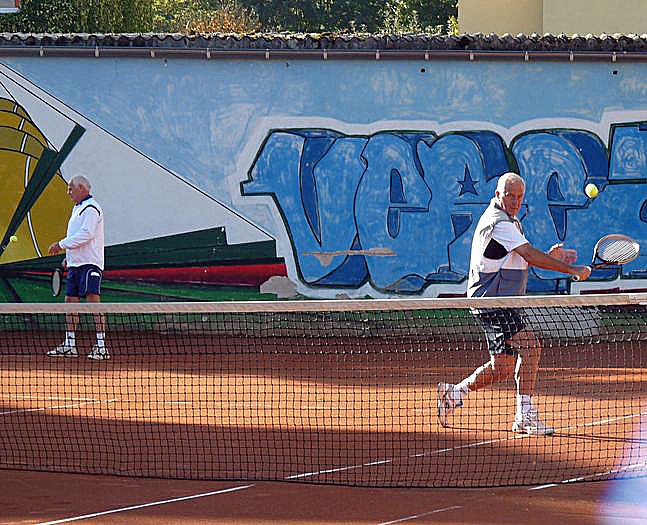 Der Wettergott muss Tennisfan sein