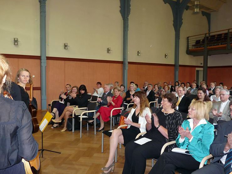 Im feierlichen Rahmen