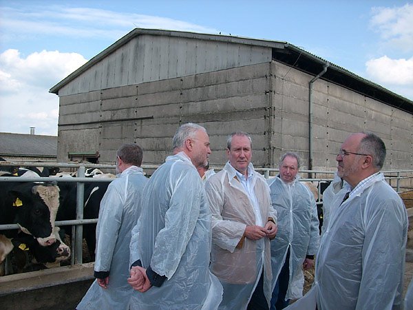 Minister Sklenar in Donndorf