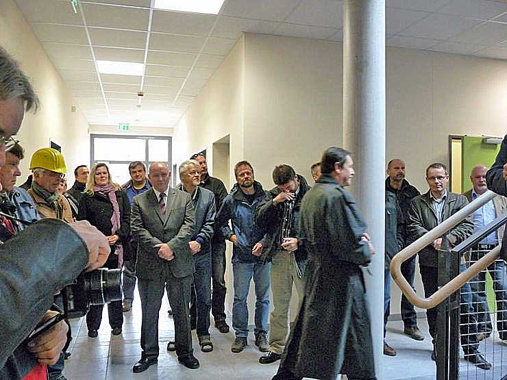 Richtfest Regelschule Ro&szlig;leben